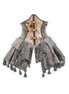 Blood Supply Spring Dragon Festival Frog Closure Tassel Corset(Full Payment Without Shipping)